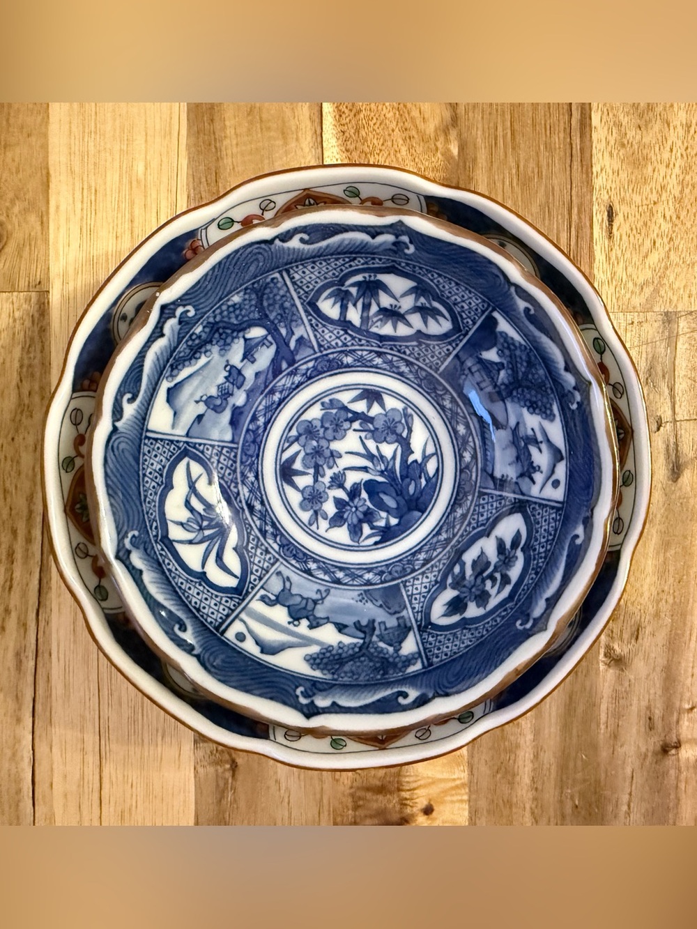 Vintage Japanese Porcelain Bowls
